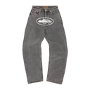 CORTEIZ ISLAND BAGGY JEANS LIGHT GREY one-kickz