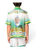 CasaBlanca Building Shirt Green one-kickz
