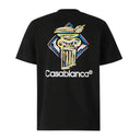 Casablanca Diamond Column Print Black T-shirt one-kickz