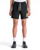 Casablanca Gradient Black Mini Logo Sweatshort Black one-kickz