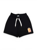 Casablanca Gradient Black Mini Logo Sweatshort Black