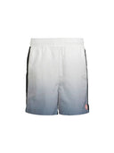 Casablanca Gradient Black & White Logo Shorts one-kickz