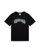 Casablanca Hippie Printed Logo T-shirt black one-kickz