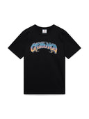 Casablanca Hippie Printed Logo T-shirt black one-kickz