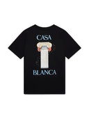 Casablanca La Colonne Black T-shirt one-kickz