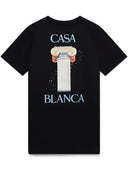 Casablanca La Colonne T-shirt Black