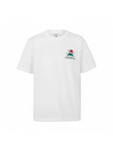 Casablanca Montagne Ondulee White T-shirt one-kickz
