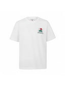 Casablanca Montagne Ondulee White T-shirt one-kickz