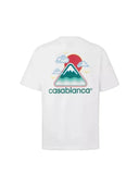 Casablanca Montagne Ondulee White T-shirt one-kickz
