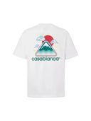 Casablanca Montagne Ondulee White T-shirt one-kickz