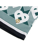 Casablanca Printed Swim Trunk Heart Monograme Green Shorts one-kickz