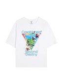 Casablanca Tennis Club Icon Beyond White T-Shirt one-kickz