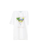 Casablanca Tennis Club Icon T-Shirt White one-kickz