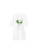 Casablanca Tennis Club Icon T-Shirt White