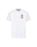 Casablanca Tennis Landscape White T-Shirt one-kickz