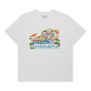 Casablanca The Road To Knowledge Printed T-Shirt 'White' one-kickz