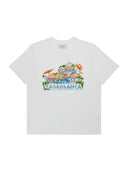 Casablanca The Road To Knowledge Printed T-Shirt 'White' one-kickz