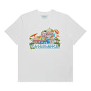 Casablanca The Road To Knowledge Printed T-Shirt 'White' one-kickz