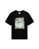 Casablanca Volcano Print Black T-Shirt one-kickz