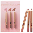 Charlotte Tilbury Mini Iconic Lip Cheat Lip Liner Trio one-kickz
