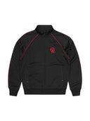 Corteiz 3 Star Crest Track Jacket Black one-kickz