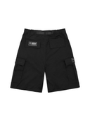 Corteiz Alcatraz Cargo Shorts Black one-kickz