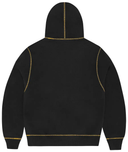 Corteiz Alcatraz Contrast Hoodie 'Black/Yellow' one-kickz