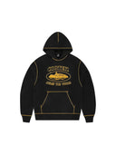 Corteiz Alcatraz Contrast Hoodie 'Black/Yellow' one-kickz