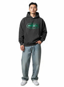 Corteiz Alcatraz Hoodie Black & Green one-kickz