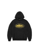 Corteiz Alcatraz Hoodie V2 'Black/Yellow' one-kickz