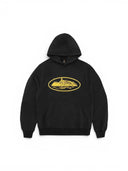 Corteiz Alcatraz Hoodie V2 'Black/Yellow' one-kickz