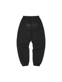 Corteiz Alcatraz Sweatpant Triple Black one-kickz
