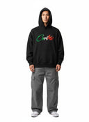 Corteiz Allstars Italia Hoodie Black one-kickz