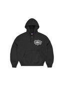 Corteiz Alweiz Zip Hoodie Black one-kickz