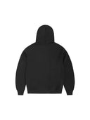 Corteiz Arch Shield Zip Hoodie Black