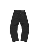 Corteiz C-Star Stitch-Down Jeans Triple Black one-kickz