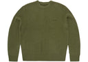 Corteiz Crochet Applique Knit Crew Khaki one-kickz