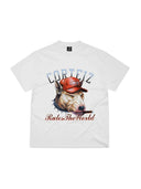 Corteiz Dog Pound Tee White one-kickz