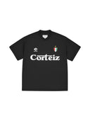 Corteiz Ghini Football Jersey Black one-kickz