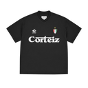Corteiz Ghini Football Jersey Black one-kickz
