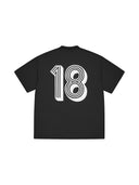 Corteiz Ghini Football Jersey Black one-kickz
