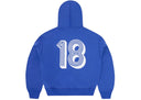 Corteiz Ghini Zip Hoodie Royal Blue one-kickz