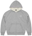 Corteiz Hmp Thermal Zip Hoodie Heather grey one-kickz