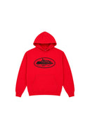 Corteiz Hoodie Alcatraz Red/Black one-kickz