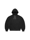 Corteiz Island Knockout Zip Hoodie Black one-kickz