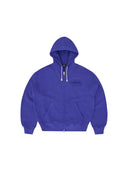 Corteiz Island Knockout Zip Hoodie Indigo Blue one-kickz