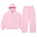 Corteiz Island Knockout Zip Hoodie Pink one-kickz