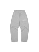 Corteiz Island Puff Print Open HEM Sweatpany Heather Grey one-kickz