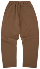 Corteiz Island Puff Print Open Hem Pant Brown one-kickz