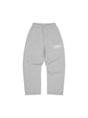 Corteiz Island Puff Print Print Open HEM Sweatpant Heather Grey one-kickz